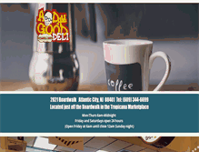 Tablet Screenshot of adamgooddeli.com